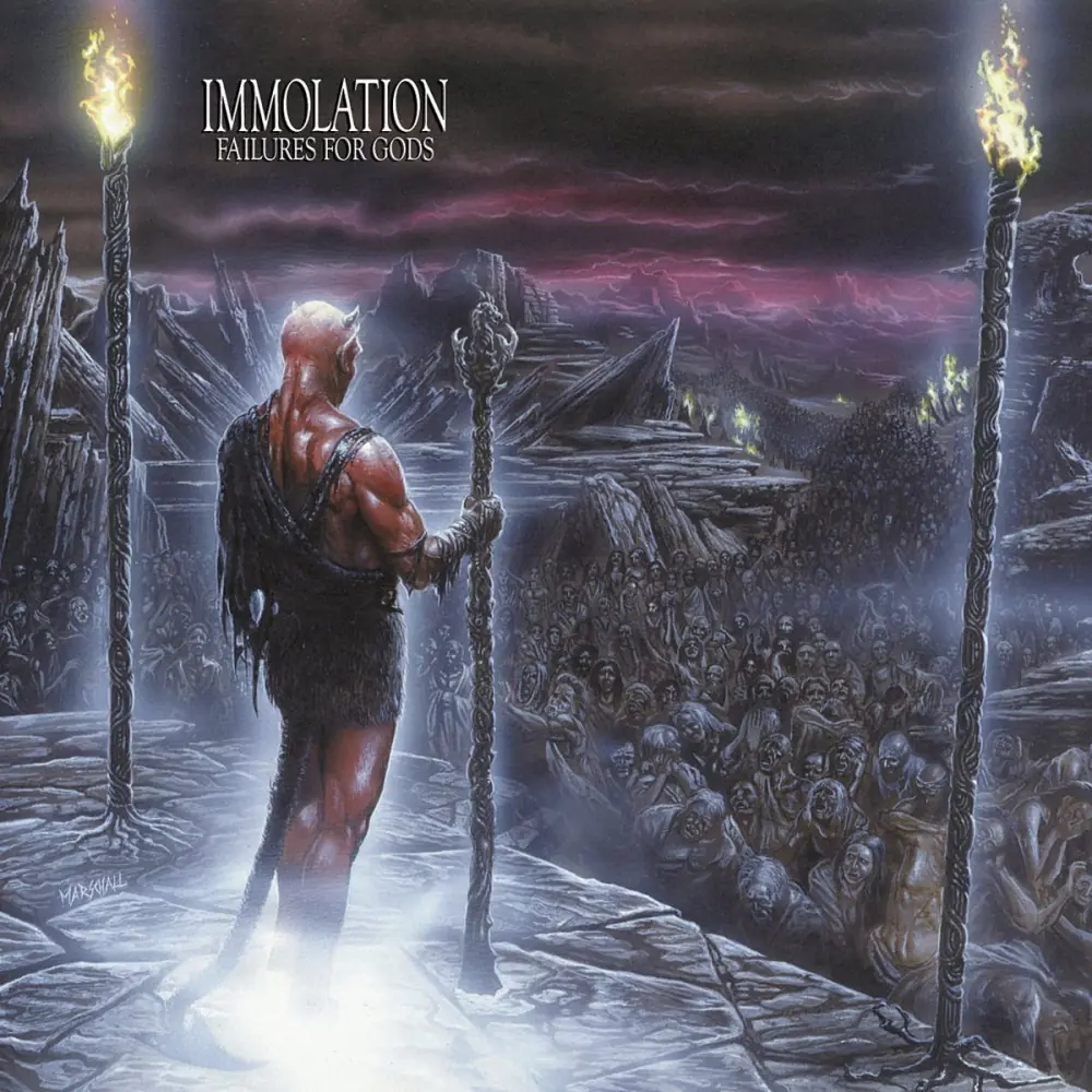 IMMOLATION - Failures For Gods (Re-Release) · BLACK LP 1