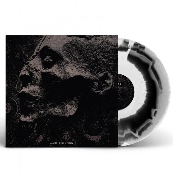 ANCST / KING APATHY - Split · WHITE/BLACK VINYL LP