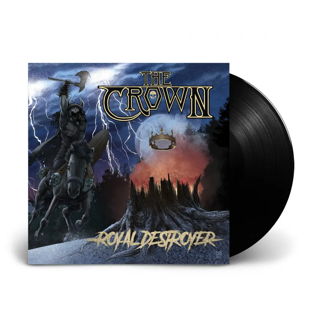 THE CROWN - Royal Destroyer · BLACK LP