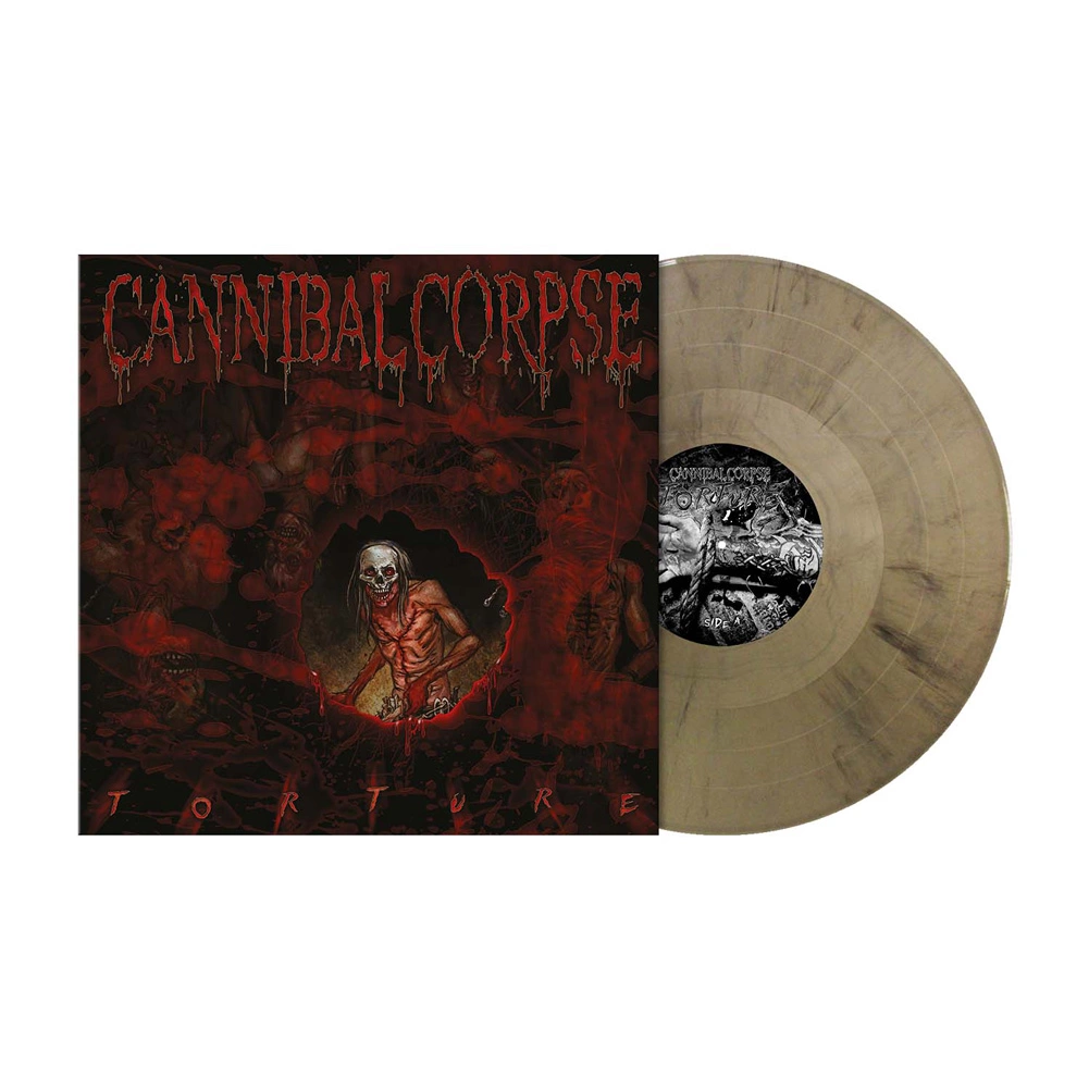 CANNIBAL CORPSE - Torture (Re-Issue) [GOLD BLACK MARBLED LP]