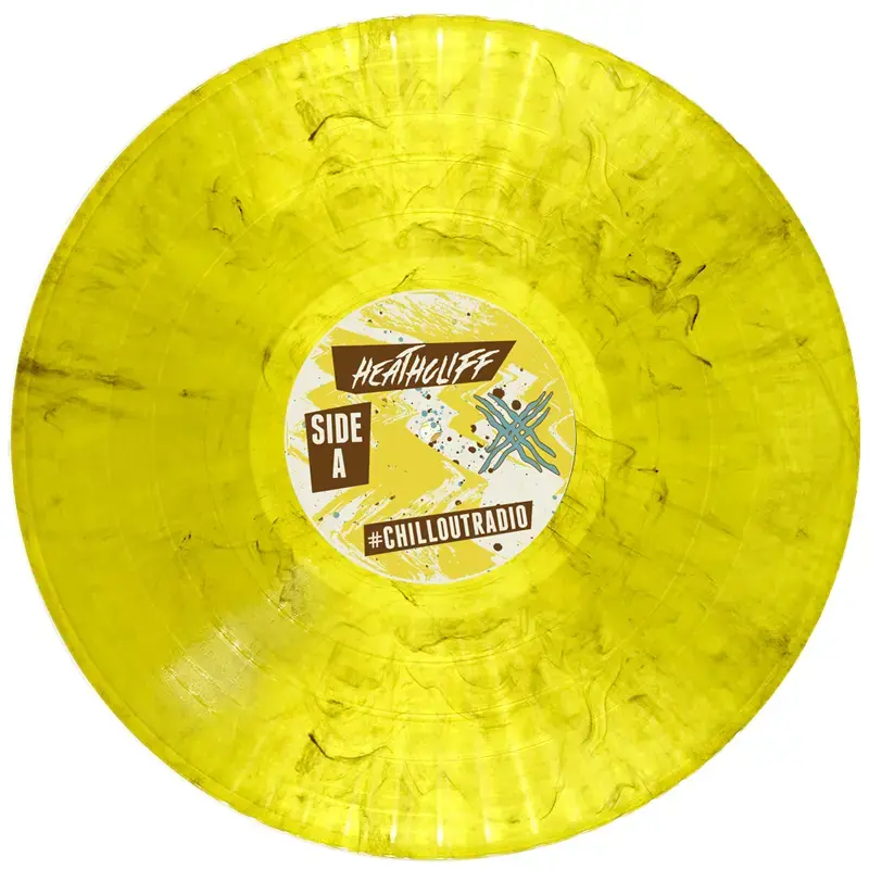 HEATHCLIFF · #chilloutradio | YELLOW TRANSPARENT MARBLED LP (Punk Rock Vinyl) · Picture 2