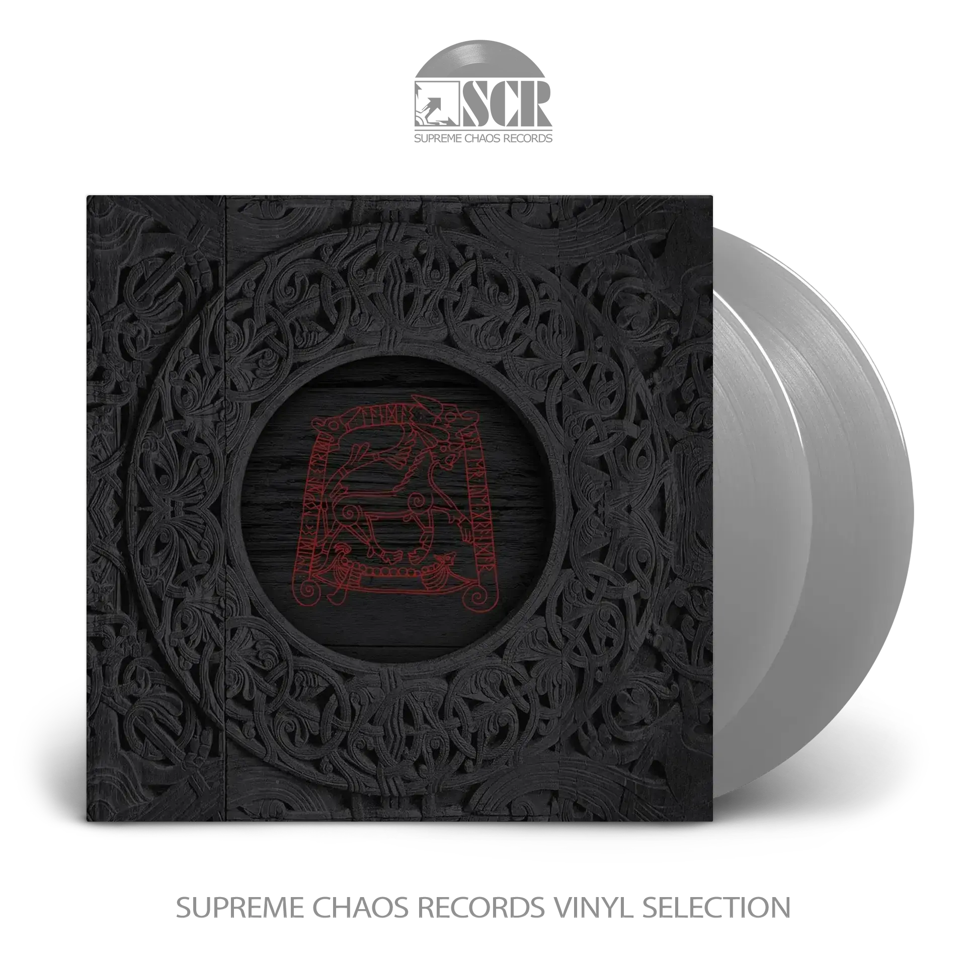 ARSTIDIR LIFSINS · Saga á Tveim Tungum II: Eigi Fjoll Né Firðir | SILVER 2LP (Black Metal Vinyl)