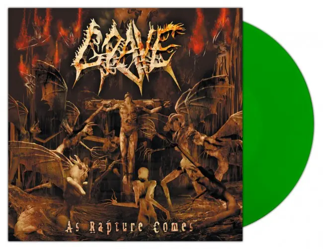 GRAVE - As Rapture Comes · NB GREEN LP GRAVE - As Rapture Comes · NB GREEN LP (Death Metal Vinyl)