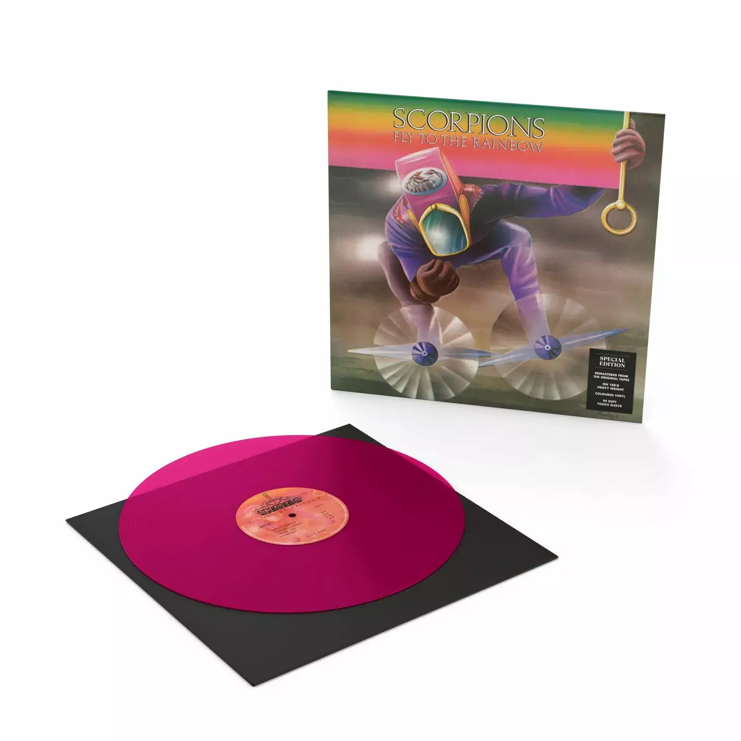 SCORPIONS · Fly To The Rainbow | TRANSPARENT VIOLET LP SCORPIONS · Fly To The Rainbow | TRANSPARENT VIOLET LP (Hard Rock Vinyl)