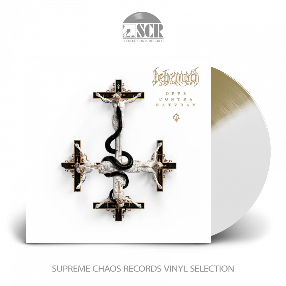 BEHEMOTH - Opvs Contra Natvram WHITE · WHITE/GOLD LP BEHEMOTH - Opvs Contra Natvram WHITE · WHITE/GOLD LP (Black Metal Vinyl)
