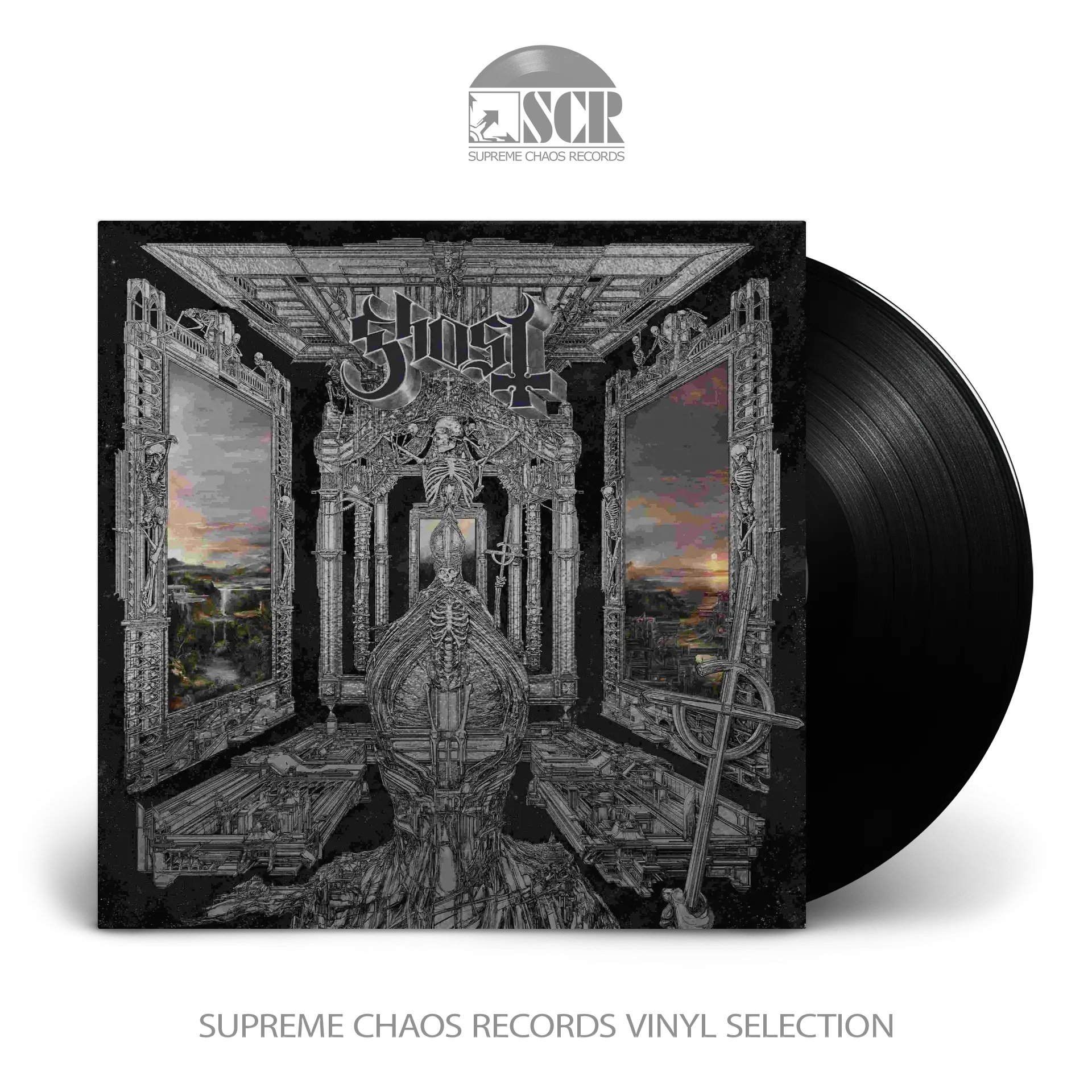 GHOST · Skeletá | BLACK LP (Hardrock/Rock Vinyl)