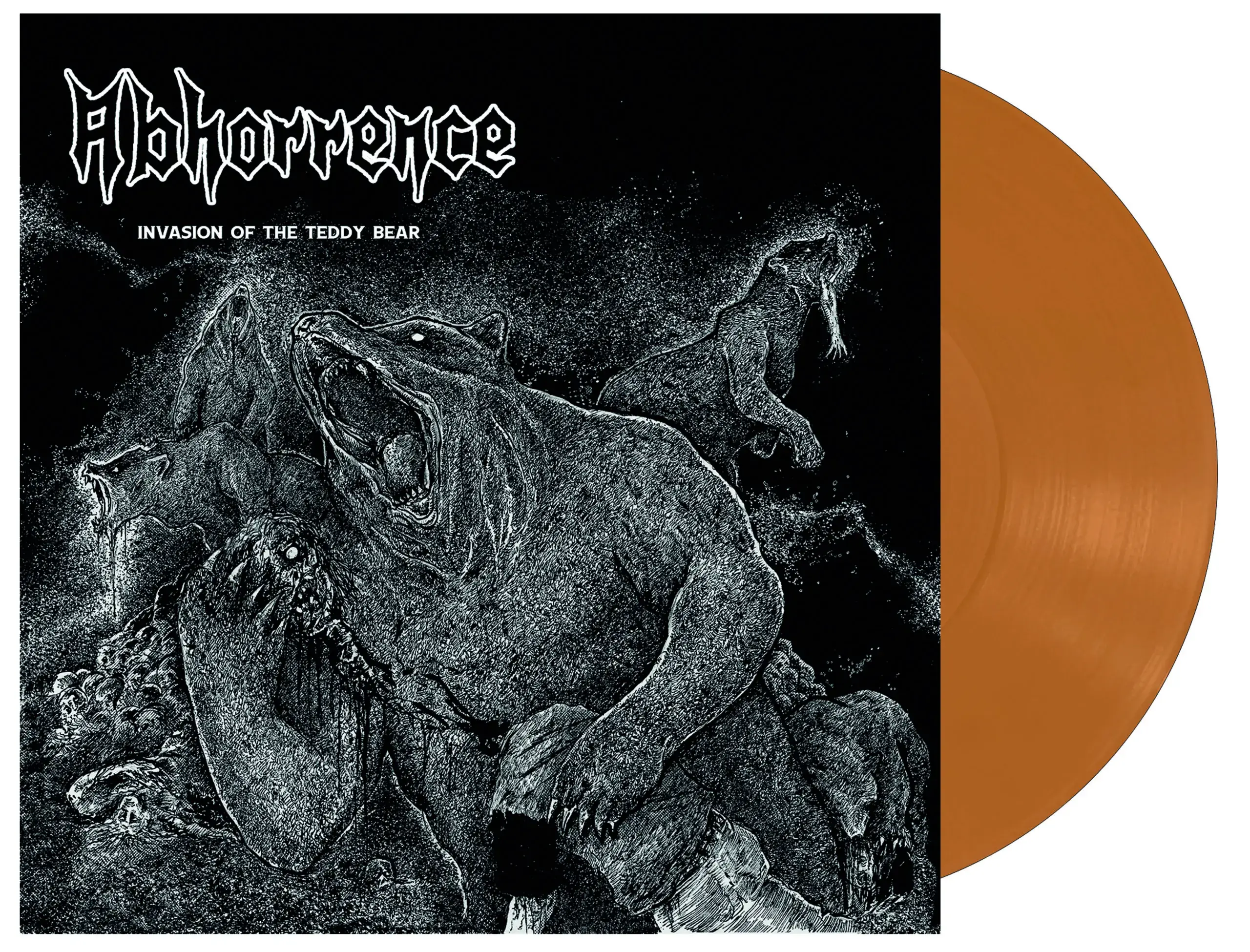 ABHORRENCE - Invasion Of The Teddy Bear · TRANSPARENT ORANGE LP (Death Metal Vinyl)