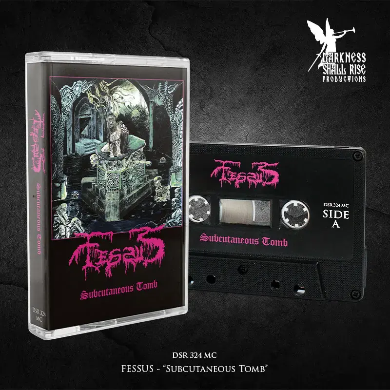 FESSUS · Subcutaneous Tomb | BLACK TAPE FESSUS · Subcutaneous Tomb | BLACK TAPE (Death Metal Tapes)