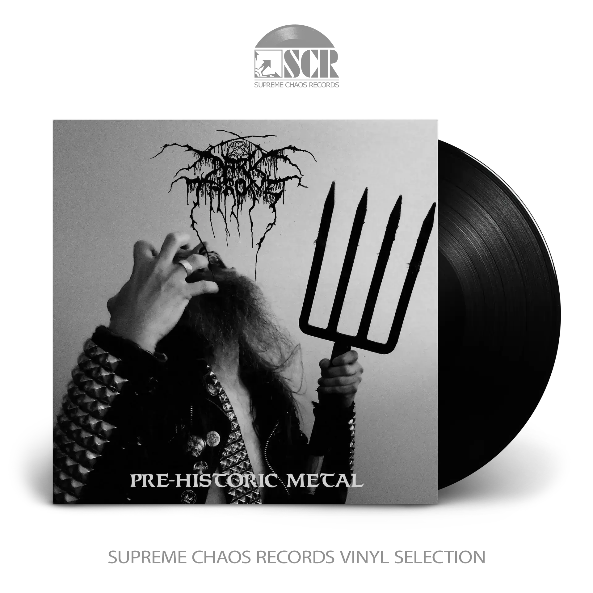DARKTHRONE · Pre-Historic Metal | BLACK LP DARKTHRONE · Pre-Historic Metal | BLACK LP (Black Metal Vinyl)