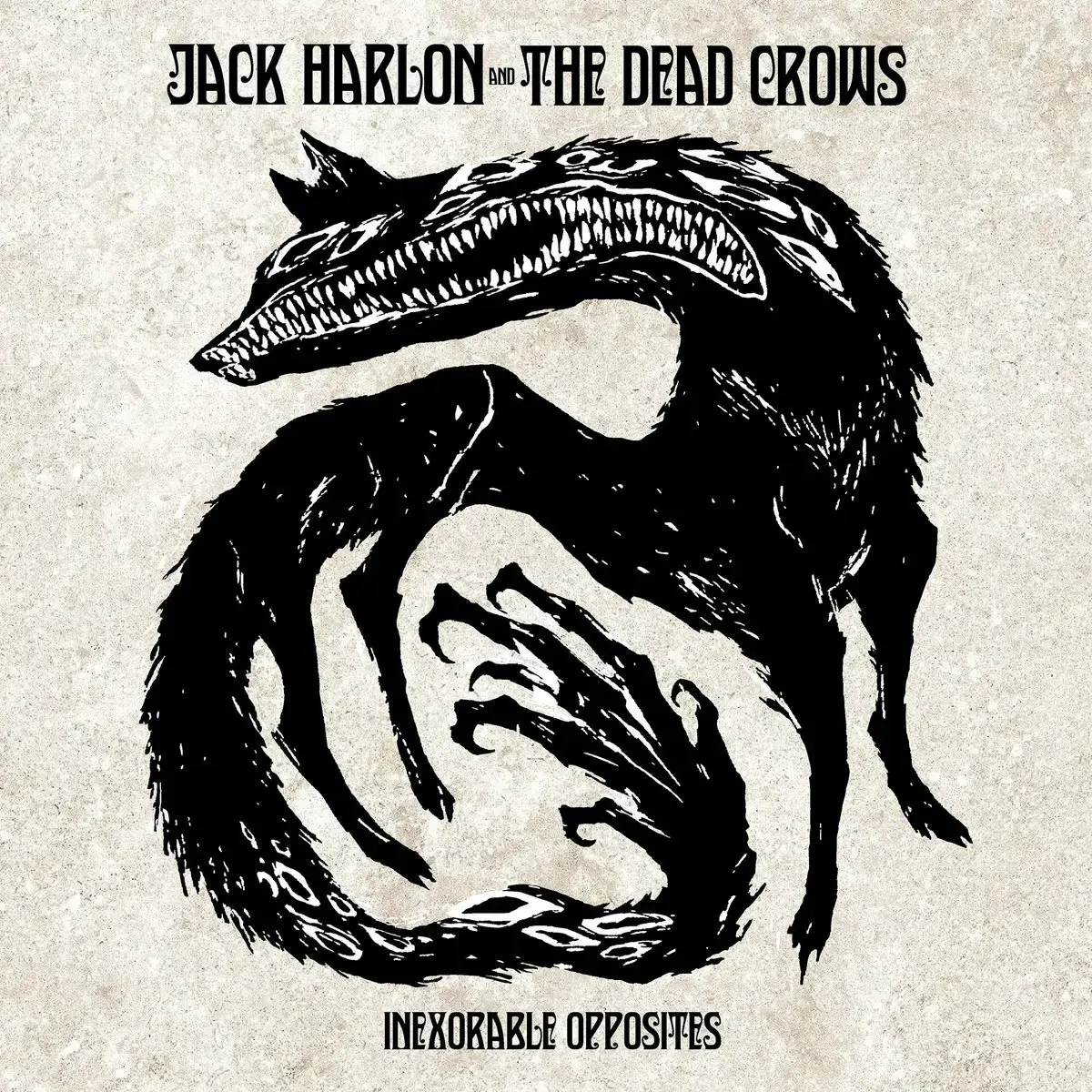 JACK HARLON & THE DEAD CROWS - Inexorable Opposites · BLUE MARBLED LP (Psychedelic Rock Vinyl) · Picture 1