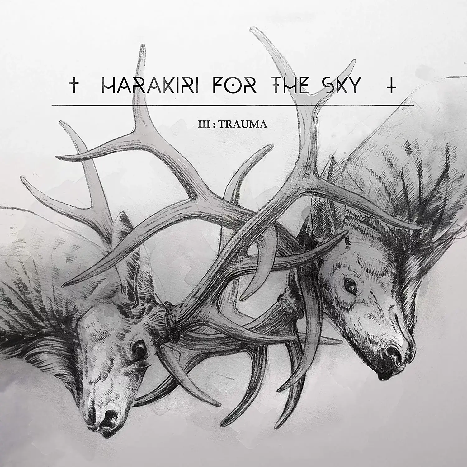 HARAKIRI FOR THE SKY - III: Trauma · BLACK 2LP · Picture 1 HARAKIRI FOR THE SKY - III: Trauma · BLACK 2LP (Black Metal Vinyl) · Picture 1