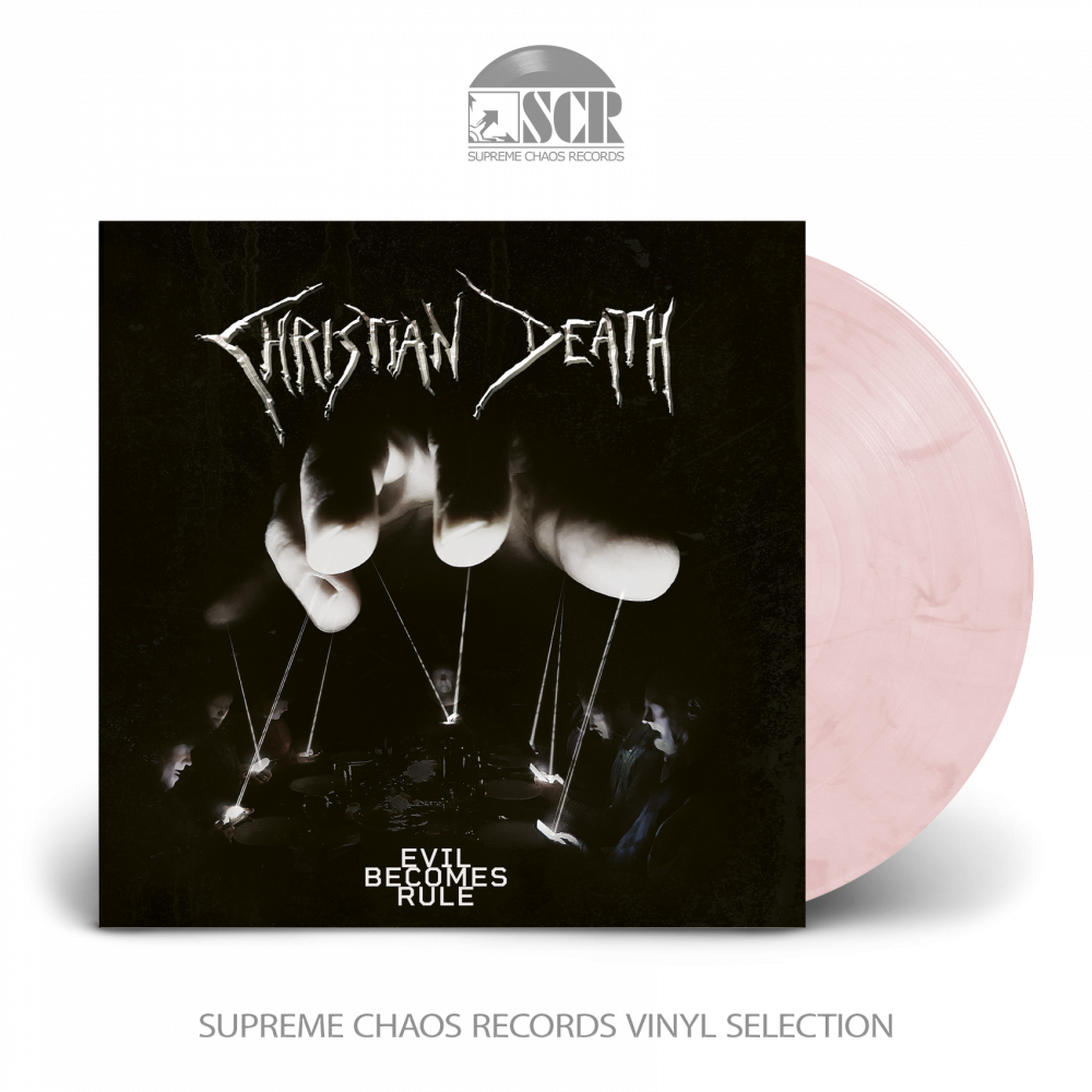 CHRISTIAN DEATH · Evil Becomes Rule | CLEAR/RED LP CHRISTIAN DEATH · Evil Becomes Rule | CLEAR/RED LP (Gothic Rock Vinyl)