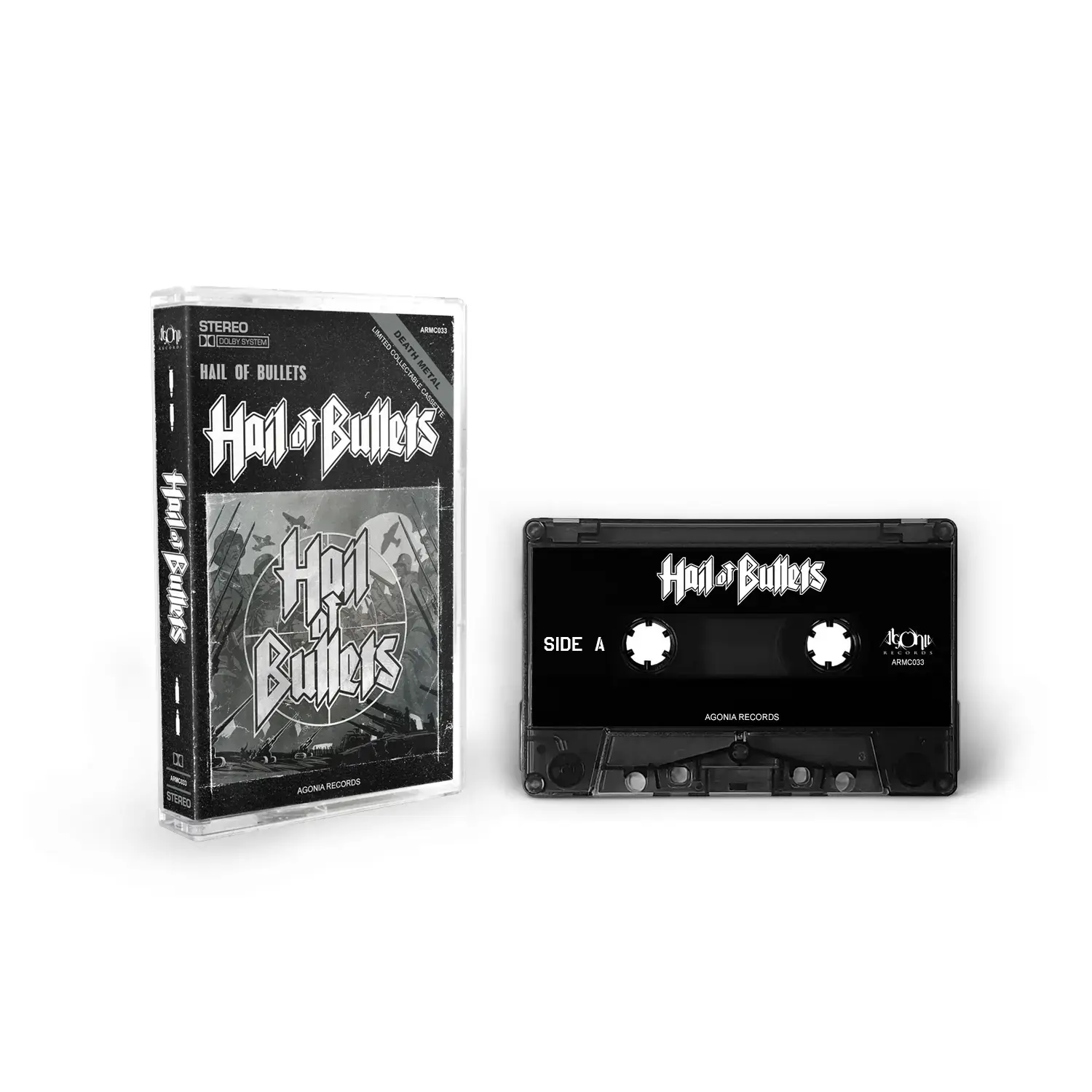 HAIL OF BULLETS · Hail Of Bullets | BLACK TAPE HAIL OF BULLETS · Hail Of Bullets | BLACK TAPE (Death Metal Tapes)