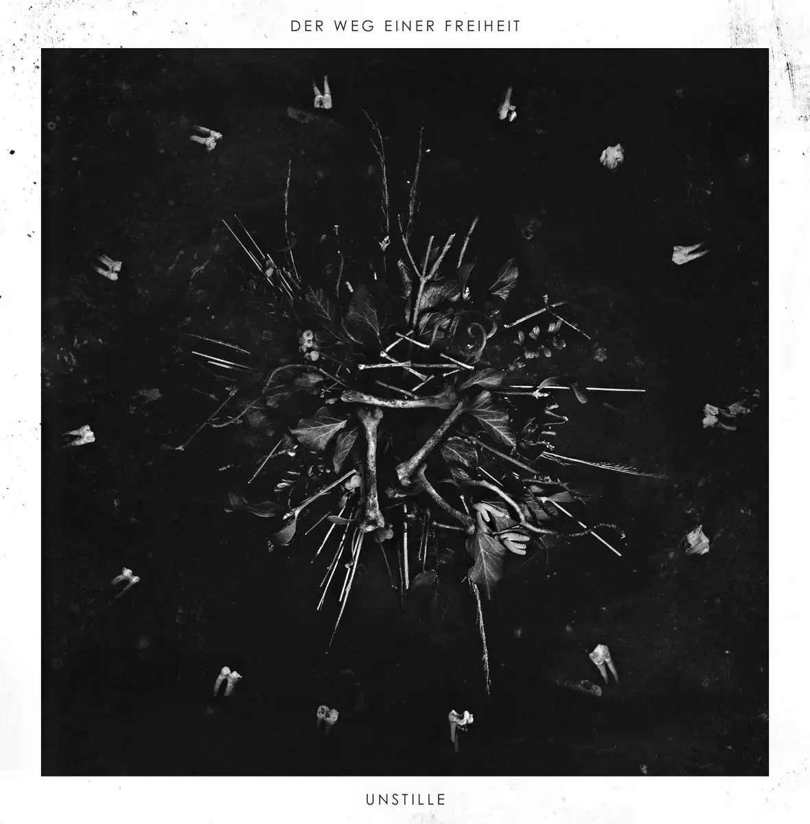 DER WEG EINER FREIHEIT - Unstille · SILVER/BLACK LP · Picture 1 DER WEG EINER FREIHEIT - Unstille · SILVER/BLACK LP (Black Metal Vinyl) · Picture 1