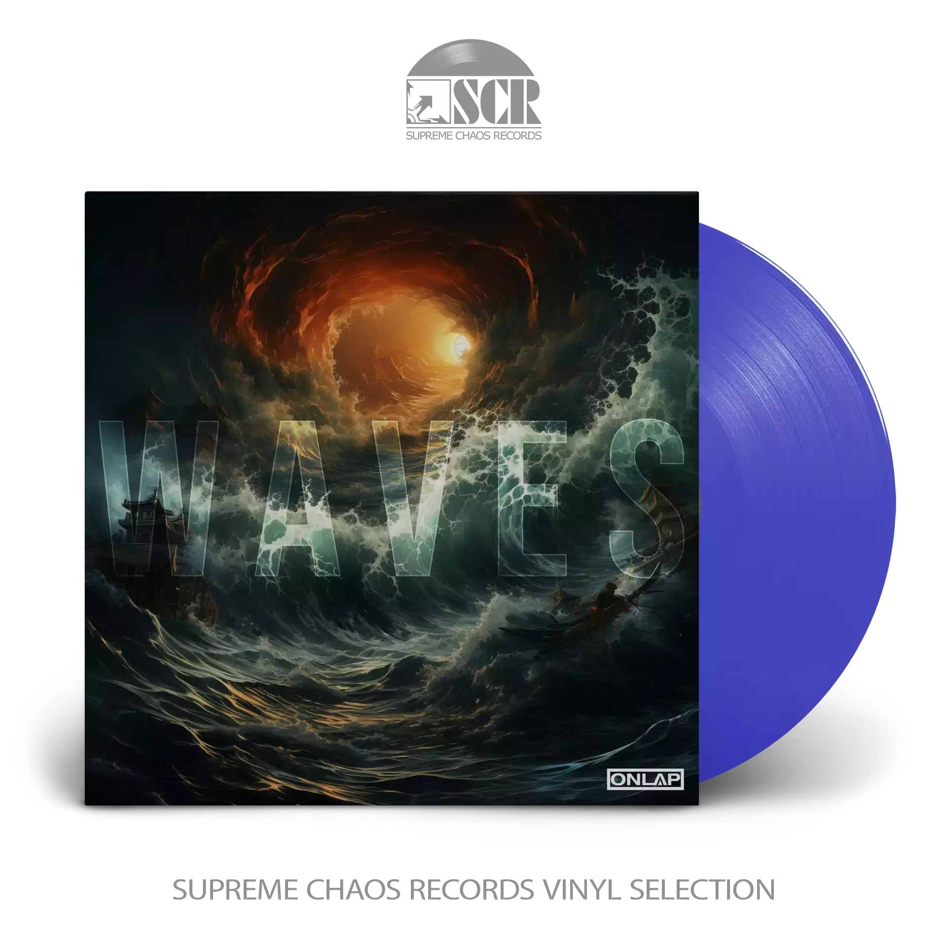 ONLAP - Waves (Ltd. Gtf. Clear Blue Vinyl) · CLEAR BLUE LP ONLAP - Waves (Ltd. Gtf. Clear Blue Vinyl) · CLEAR BLUE LP (Alternative Metal Vinyl)