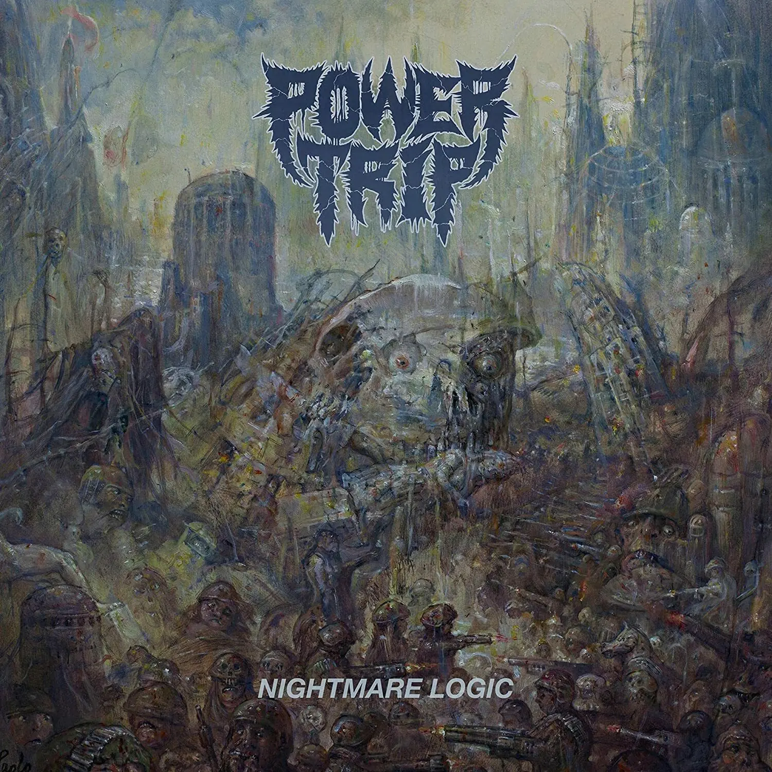 POWER TRIP - Nightmare Logic · BLACK LP (Thrash Metal Vinyl) · Picture 1