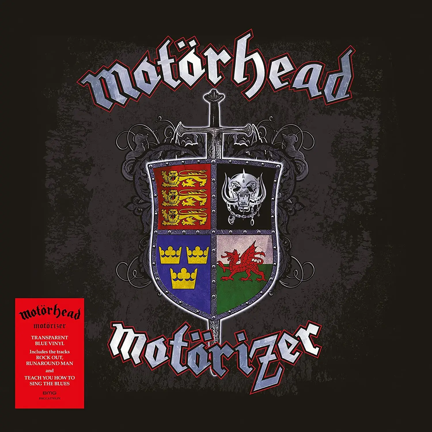 MOTÖRHEAD - Motörizer · TRANSPARENT BLUE LP · Picture 1 MOTÖRHEAD - Motörizer · TRANSPARENT BLUE LP (Heavy Metal Vinyl) · Picture 1