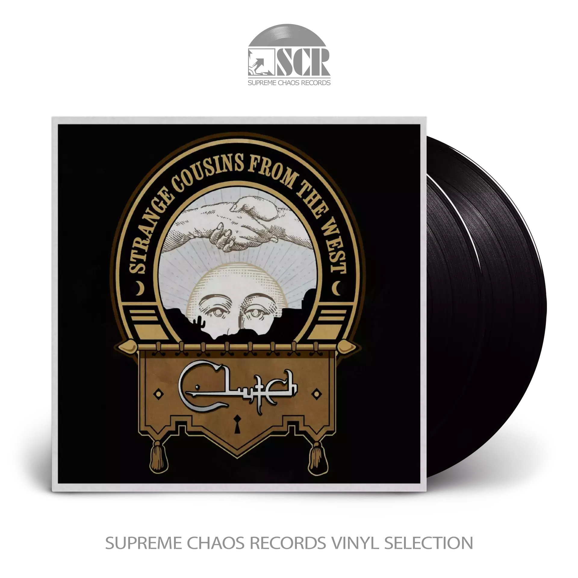 CLUTCH · Strange Cousins From The West | BLACK DLP (Stoner Rock Vinyl)