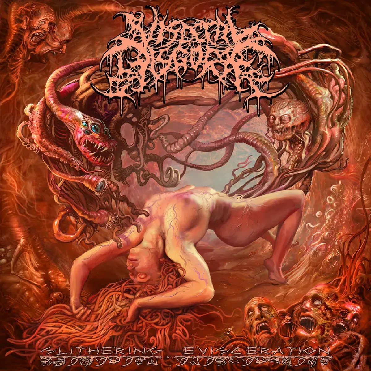 VISCERAL DISGORGE - Slithering Evisceration · DIGIPAK CD (Death Metal CDs)