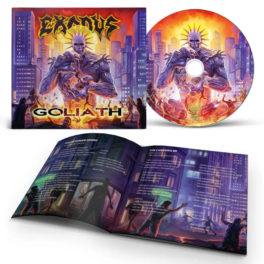 EXODUS · Goliath | DIGISLEEVE CD (Thrash Metal CDs) · Picture 2