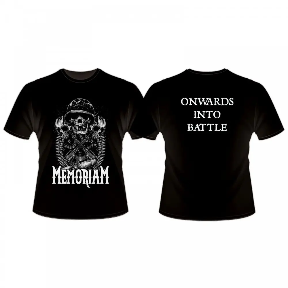 MEMORIAM · Onwards Into Battle | T-SHIRT MEMORIAM · Onwards Into Battle | T-SHIRT (Death Metal Clothes)