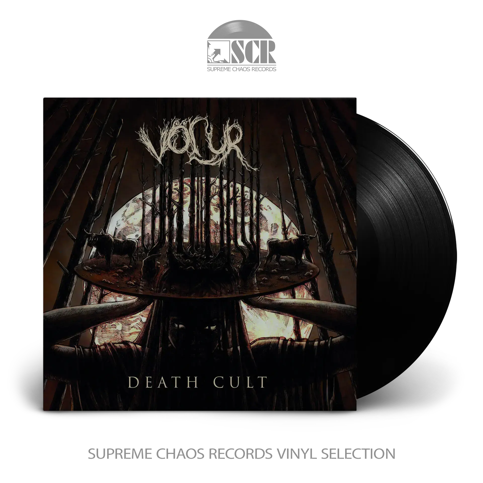 VÖLUR · Death Cult | BLACK LP VÖLUR · Death Cult | BLACK LP (Heavy Metal Vinyl)