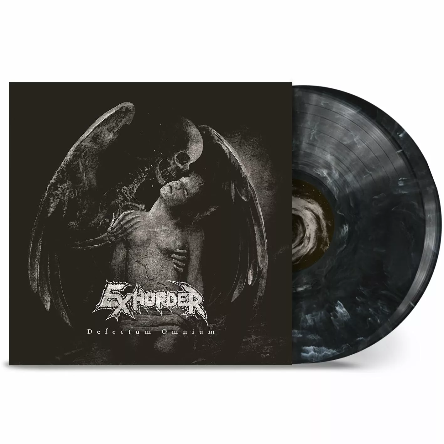 EXHORDER - Defectum Omnium · BLACK/WHITE MARBLED DLP EXHORDER - Defectum Omnium · BLACK/WHITE MARBLED DLP (Thrash Metal Vinyl)