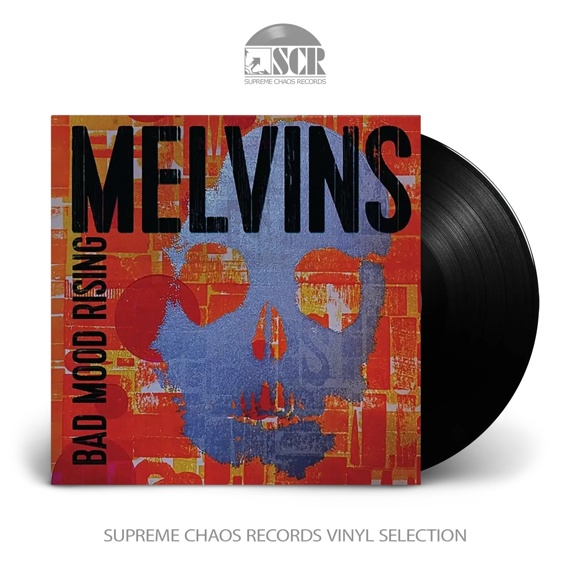 MELVINS · Bad Mood Rising | BLACK LP MELVINS · Bad Mood Rising | BLACK LP (Alternative Rock Vinyl)