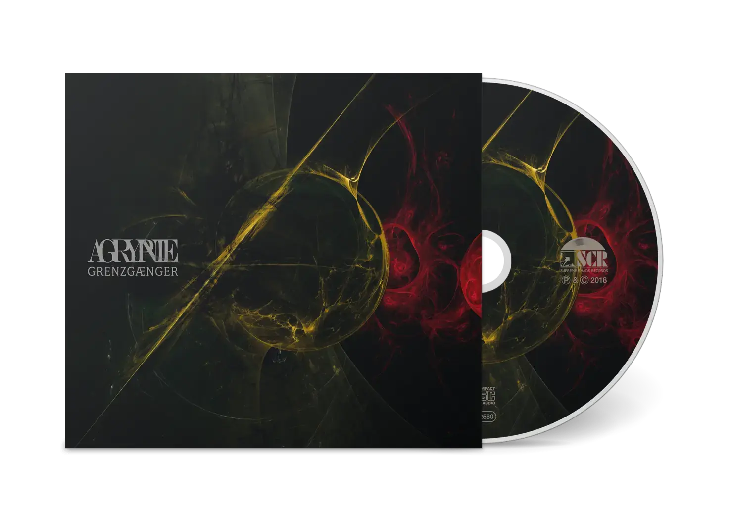 AGRYPNIE · Grenzgaenger (B-Stock) | DELUXE RED/GREY 4LP BOX SET (Black Metal Vinyl) · Picture 2