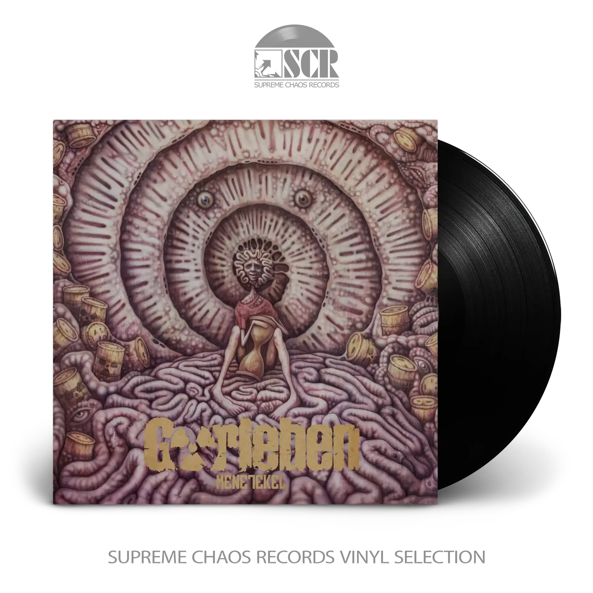 GORLEBEN · Menetekel | BLACK LP GORLEBEN · Menetekel | BLACK LP (Death Metal/Doom Metal/Black Metal Vinyl)