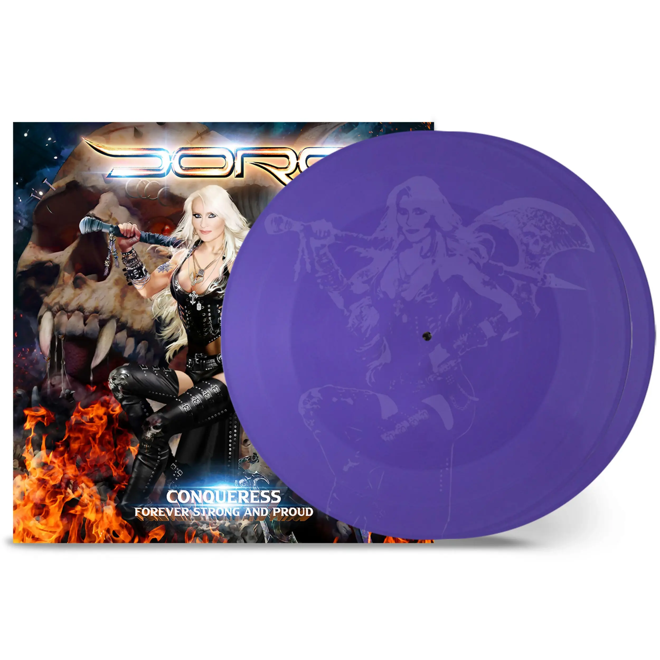 DORO · Conqueress - Forever Strong and Proud | PURPLE DLP DORO · Conqueress - Forever Strong and Proud | PURPLE DLP (Heavy Metal Vinyl)