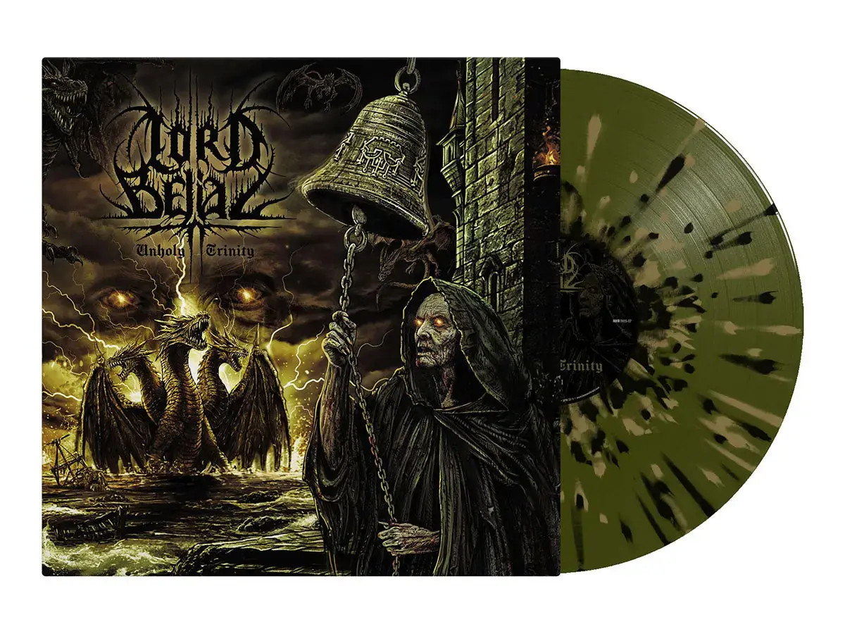 LORD BELIAL - Unholy Trinity · SWAMP/GREEN/BLACK SPLATTER LP