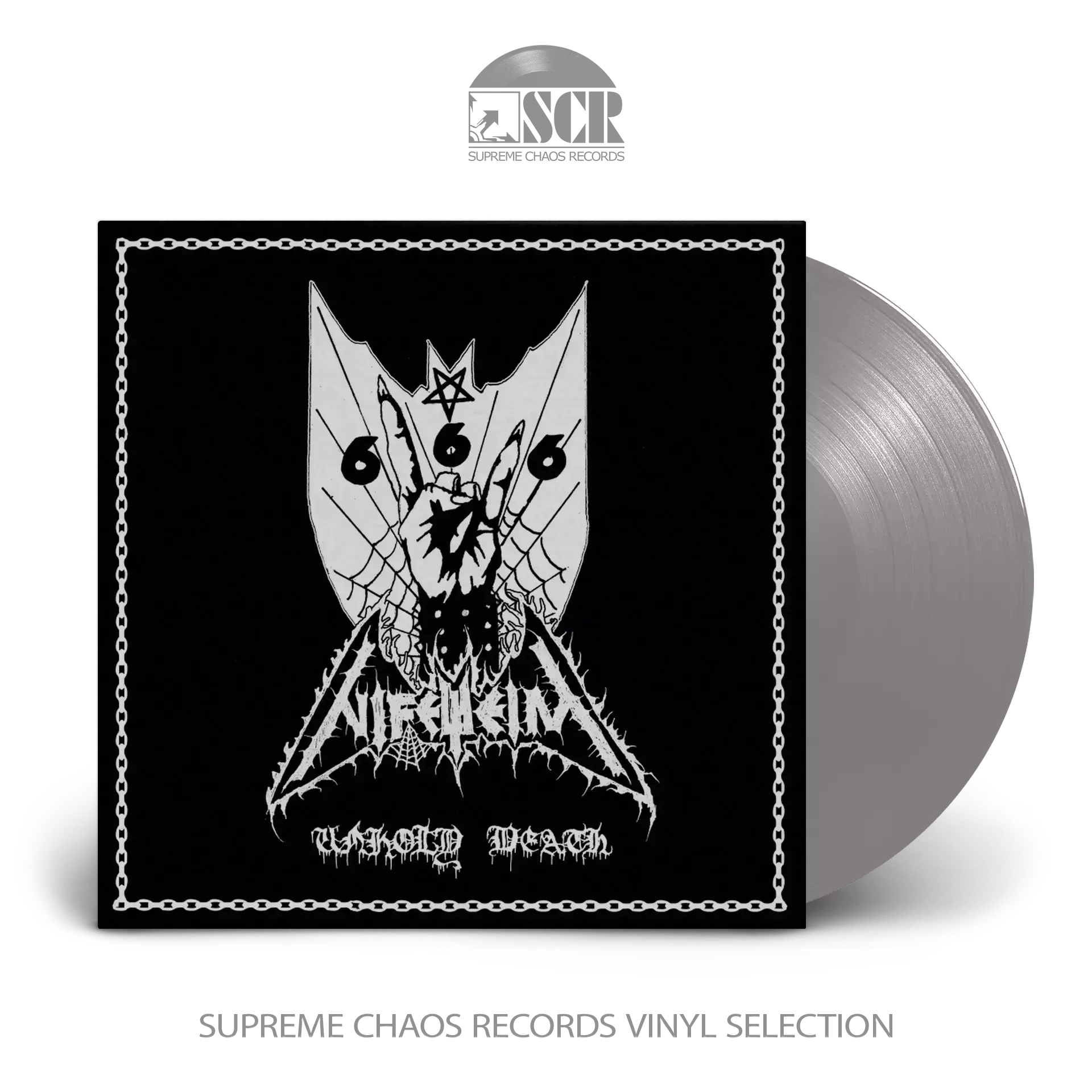 NIFELHEIM - Unholy Death · SILVER LP