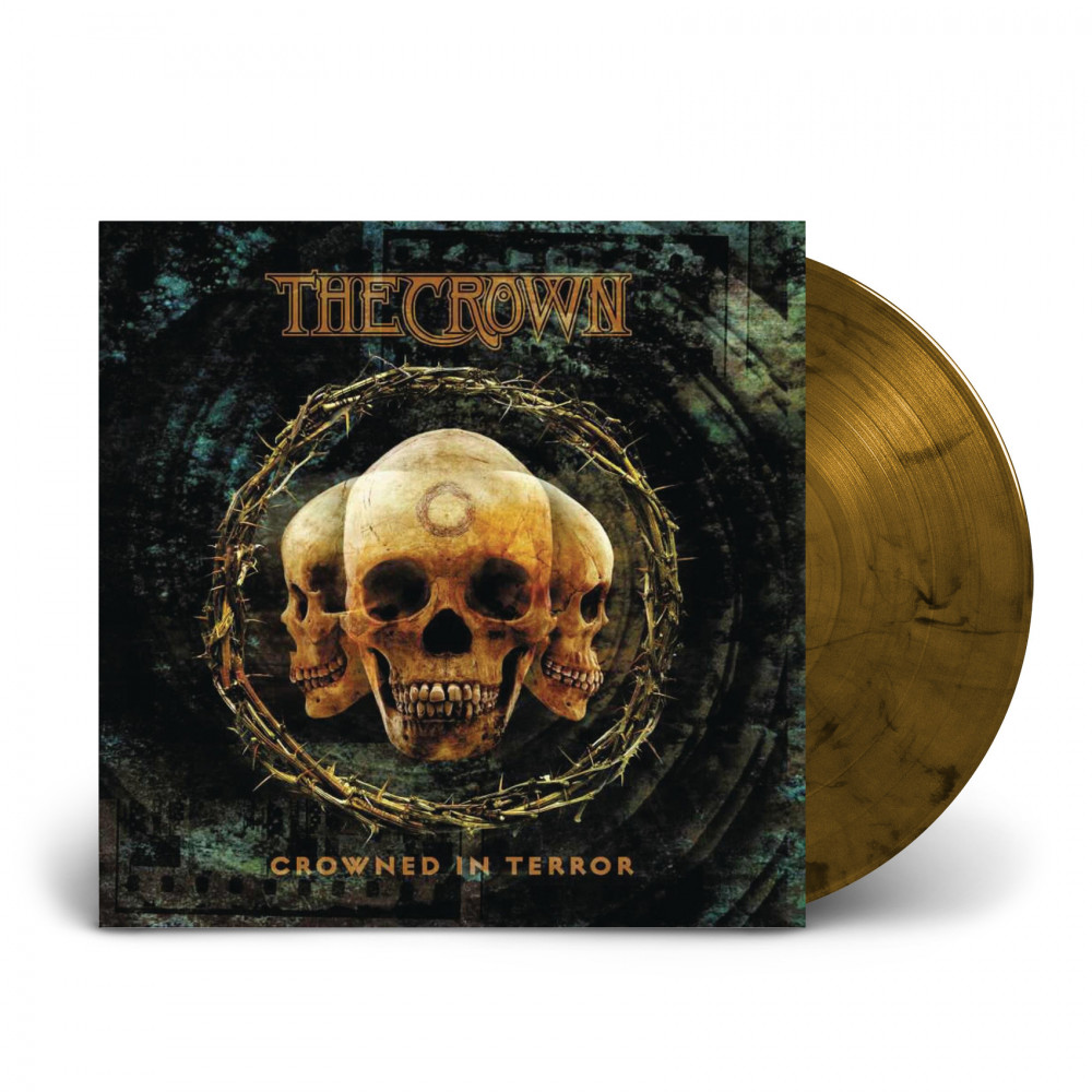 THE CROWN - Crowned In Terror · AMBER LP THE CROWN - Crowned In Terror · AMBER LP (Death Metal Vinyl)