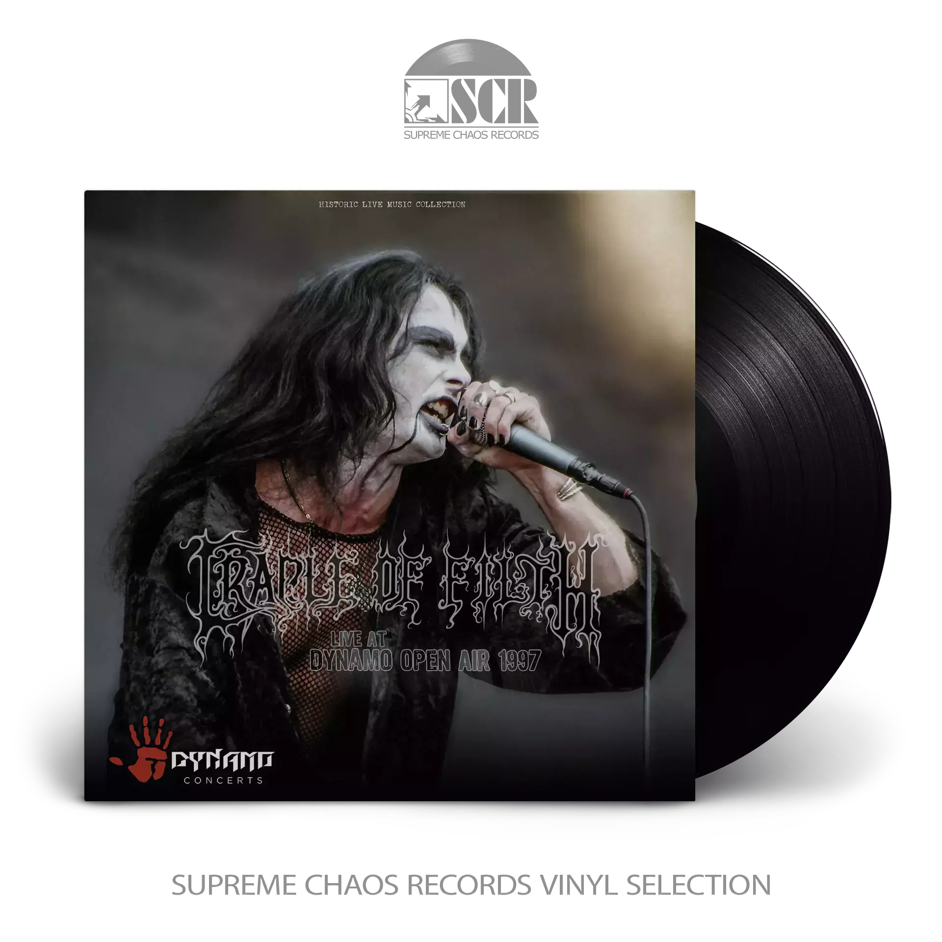 CRADLE OF FILTH · Live At Dynamo Open Air 1997 | BLACK LP CRADLE OF FILTH · Live At Dynamo Open Air 1997 | BLACK LP (Extreme Metal Vinyl)