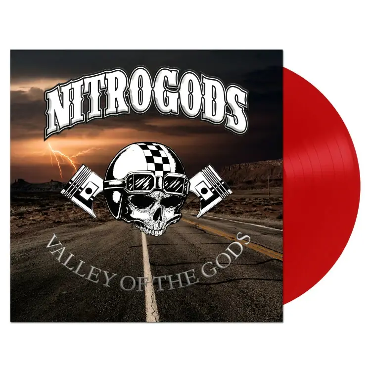 NITROGODS - Valley Of The Gods · RED LP (Rock-N-Roll/Rockabilly Vinyl)