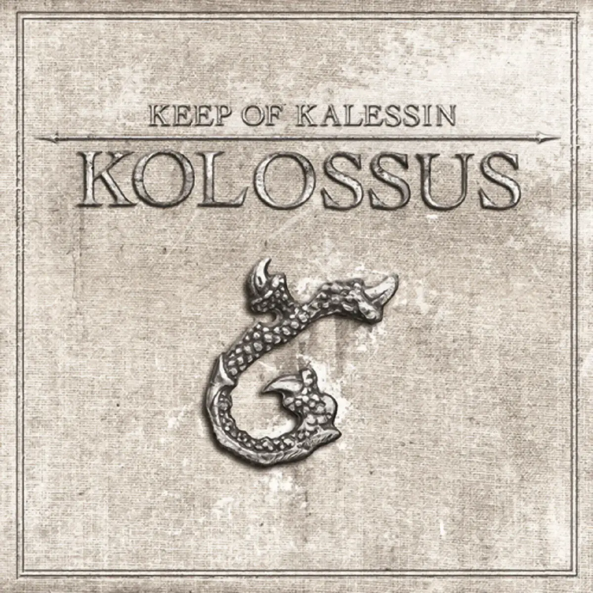 KEEP OF KALESSIN · Kolossus | TURQUOISE MARBLED DLP · Picture 1 KEEP OF KALESSIN · Kolossus | TURQUOISE MARBLED DLP (Black Metal Vinyl) · Picture 1