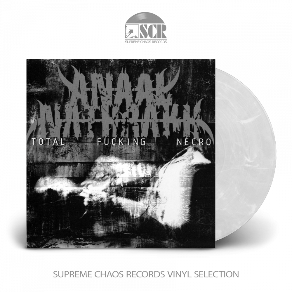ANAAL NATHRAKH - Total Fucking Necro · CLEAR/WHITE LP ANAAL NATHRAKH - Total Fucking Necro · CLEAR/WHITE LP (Death Metal Vinyl)