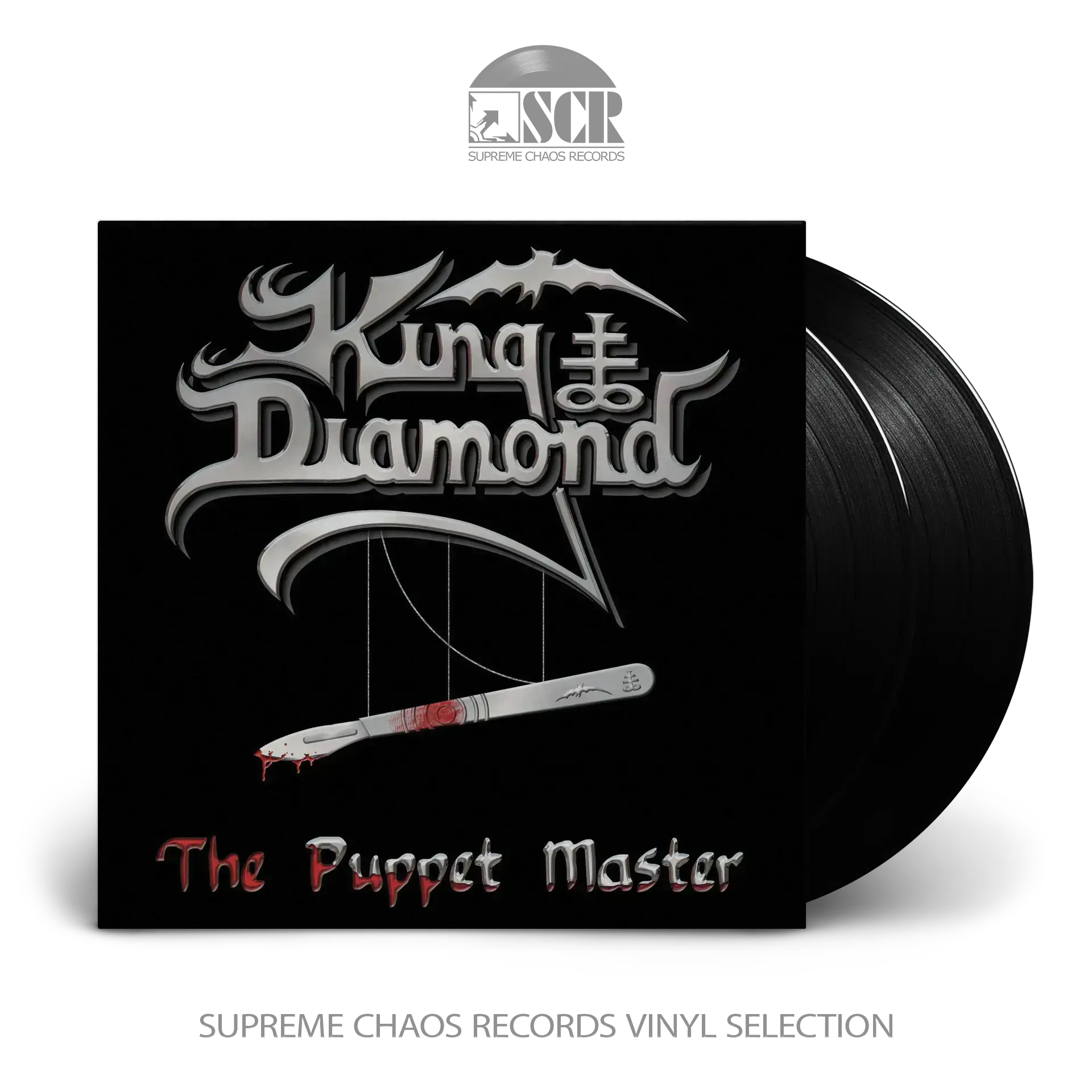 KING DIAMOND · The Puppet Master (B-Stock) | BLACK 2LP KING DIAMOND · The Puppet Master (B-Stock) | BLACK 2LP (Heavy Metal Vinyl)