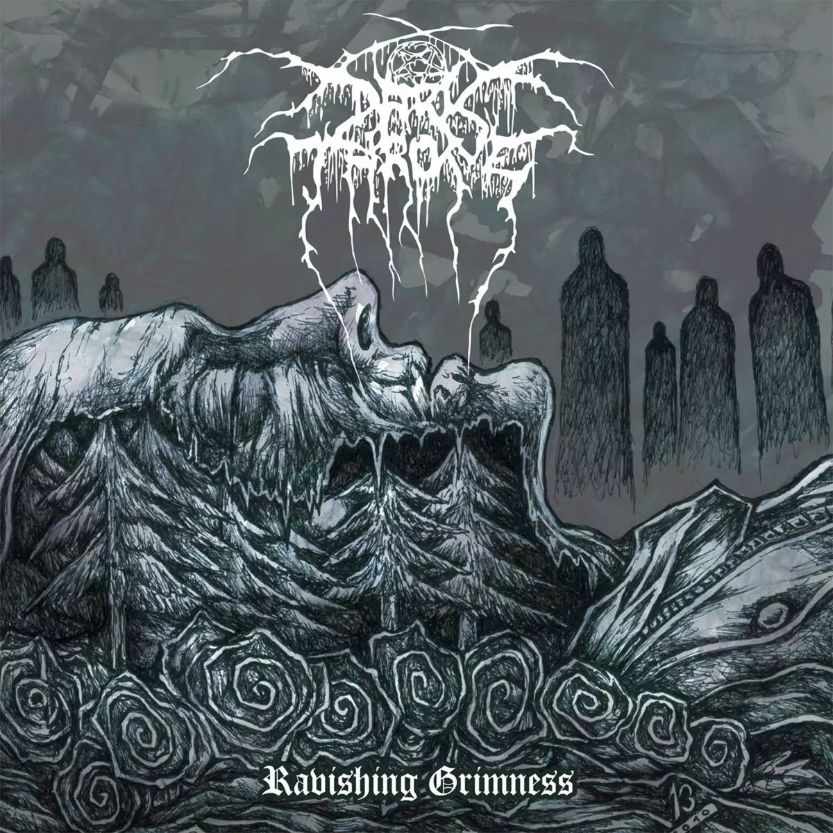 DARKTHRONE - Ravishing Grimness · BLACK LP · Picture 1 DARKTHRONE - Ravishing Grimness · BLACK LP (Black Metal Vinyl) · Picture 1