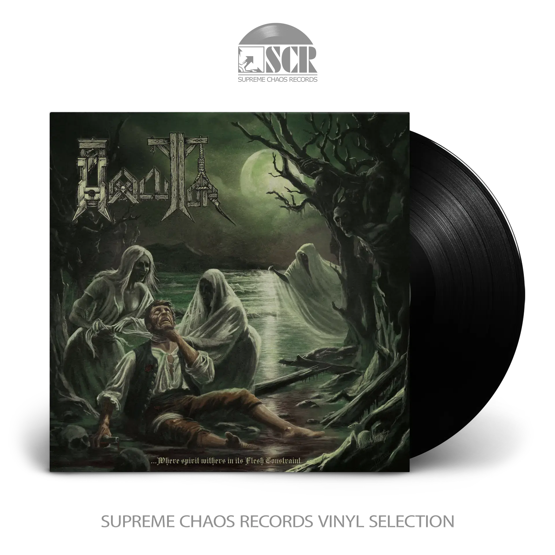 HEXECUTOR · ... Where Spirit Withers In Its Flesh Constraint | BLACK LP (Thrash Metal/Black Metal Vinyl)