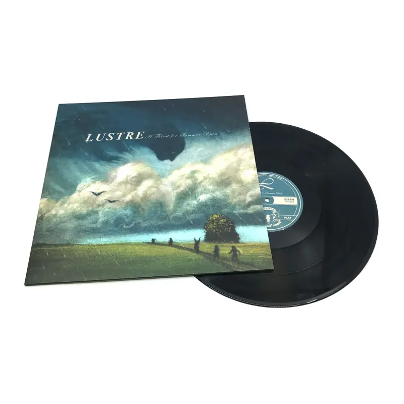 LUSTRE · A Thirst For Summer Rain | BLACK LP (Black Metal/Ambient Vinyl) · Picture 2