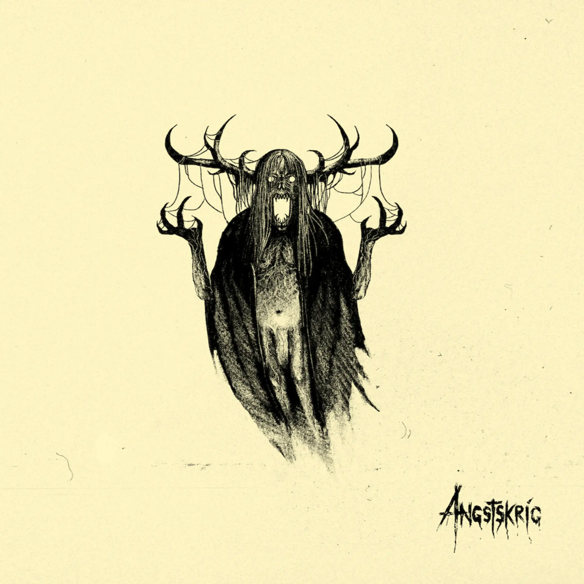 ANGSTSKRIG - Angstkrig · BLACK LP · Picture 1 ANGSTSKRIG - Angstkrig · BLACK LP (Black Metal Vinyl) · Picture 1