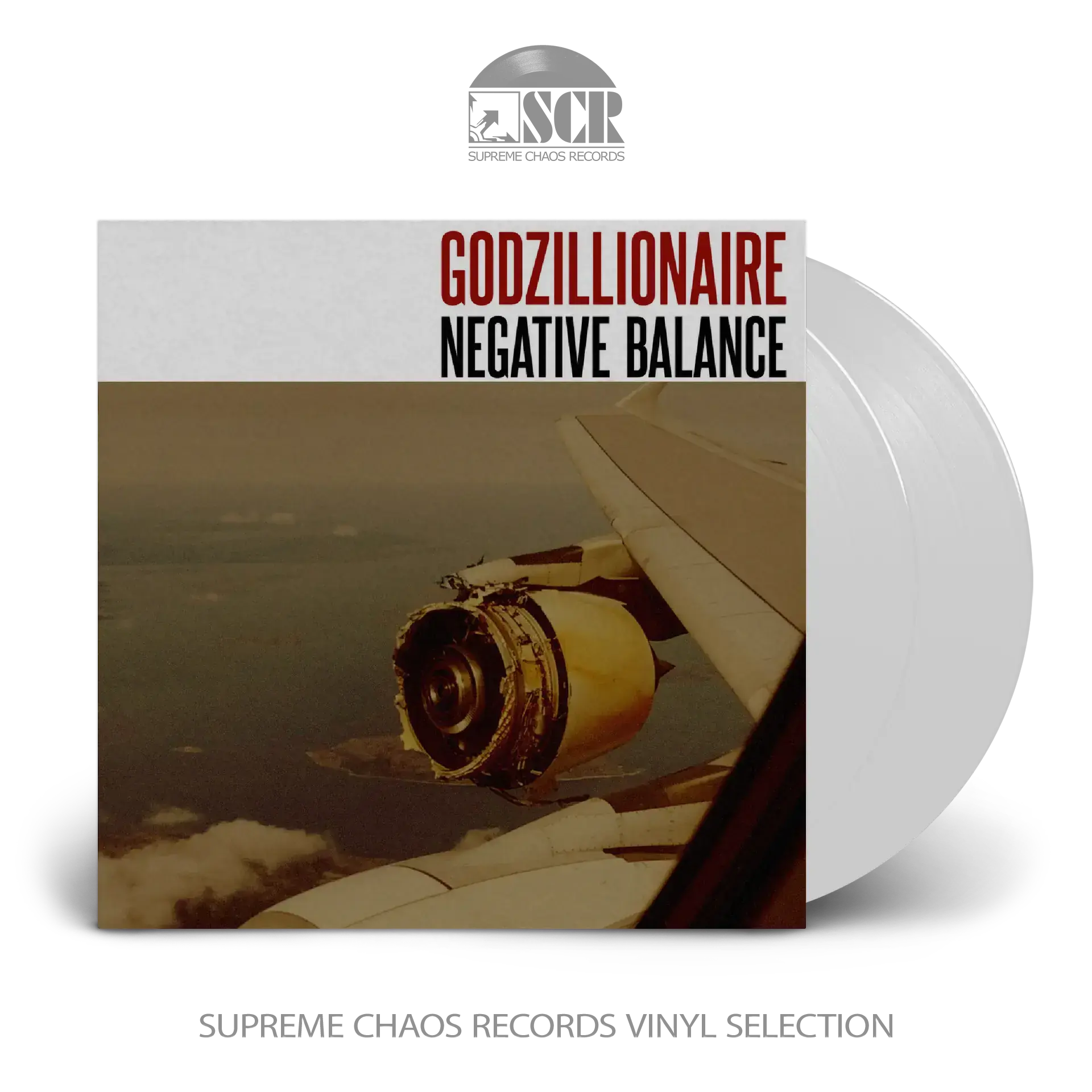 GODZILLIONAIRE · Negative Balance | WHITE 2LP GODZILLIONAIRE · Negative Balance | WHITE 2LP (Stoner Rock Vinyl)