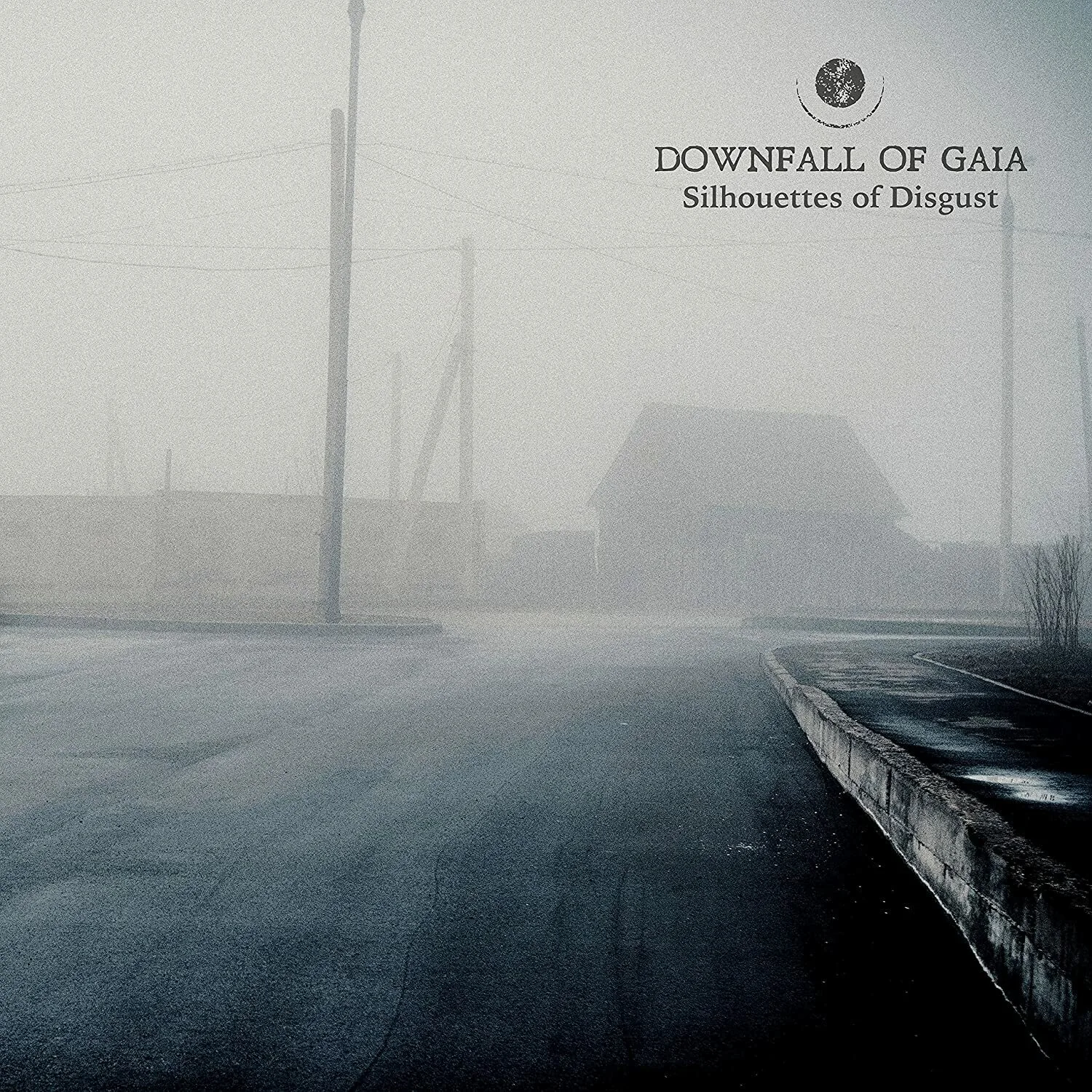 DOWNFALL OF GAIA · Silhouettes of Disgust | BLACK LP (Post Metal Vinyl) · Picture 1
