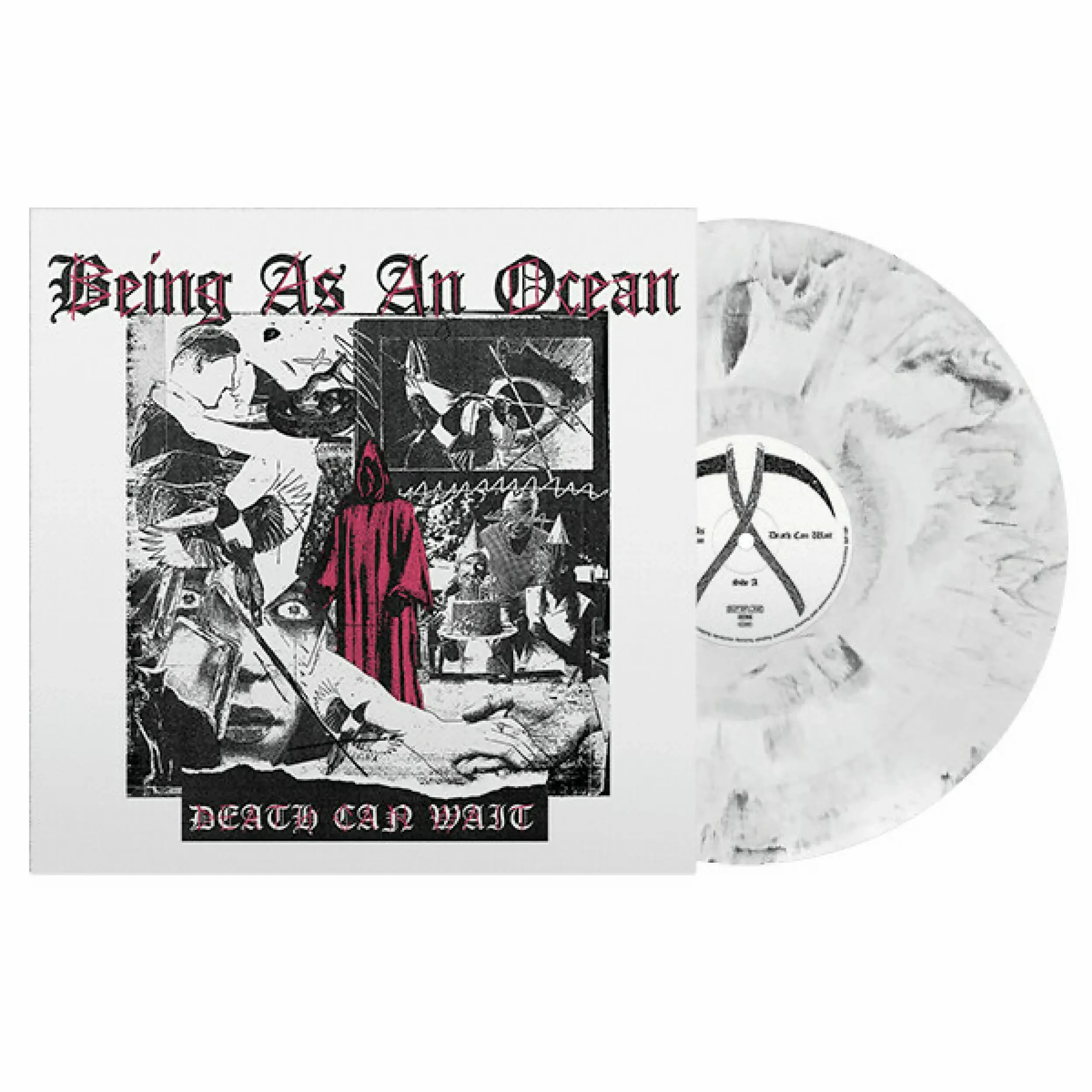 BEING AS AN OCEAN · Death Can Wait | WHITE/BLACK MARBLED LP BEING AS AN OCEAN · Death Can Wait | WHITE/BLACK MARBLED LP (Alternative Metal Vinyl)