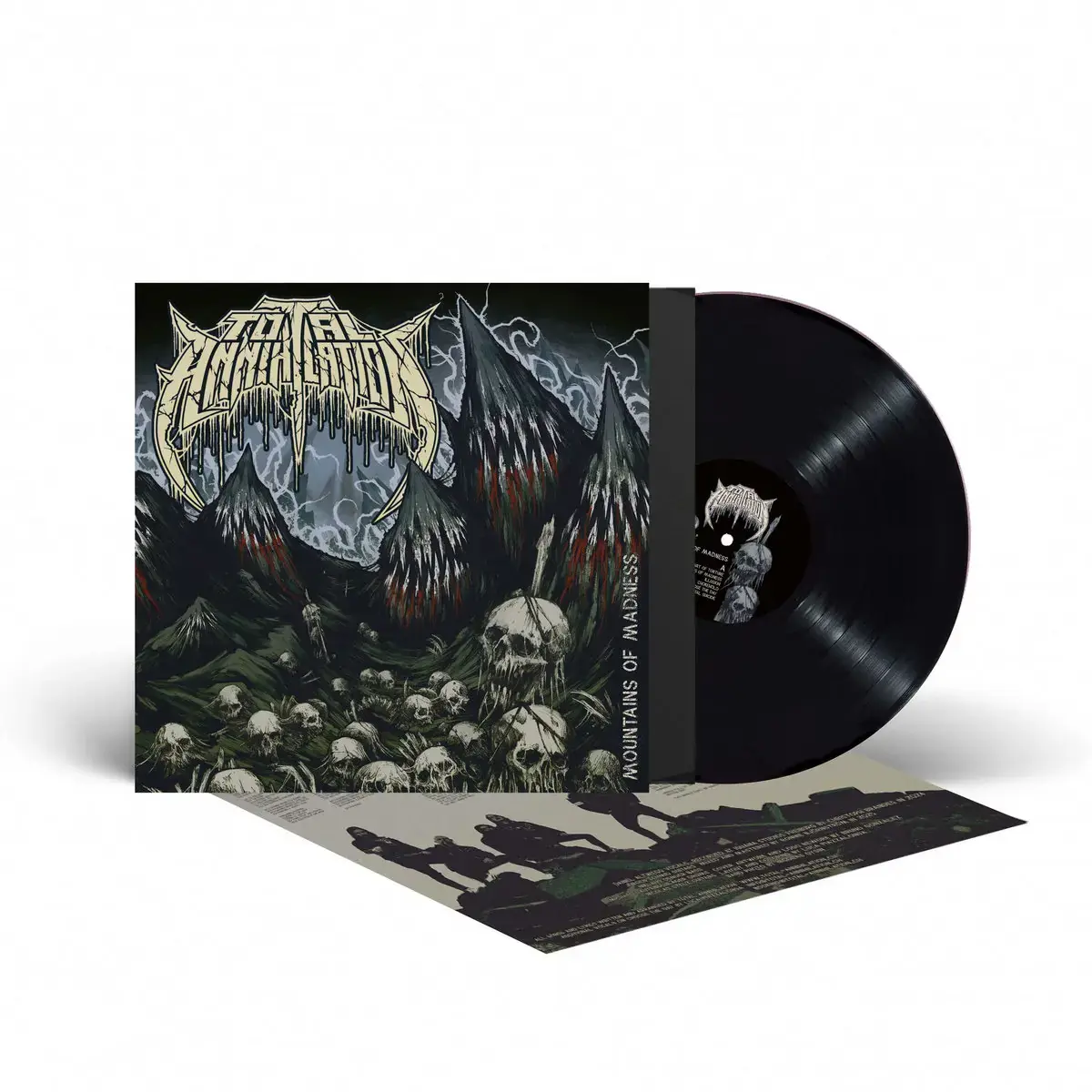 TOTAL ANNIHILATION · Mountains Of Madness | BLACK LP (Death Metal Vinyl) · Picture 2