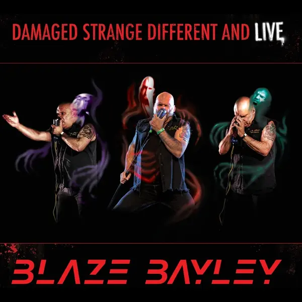 BLAZE BAYLEY - Damaged Strange Different And Live · CD