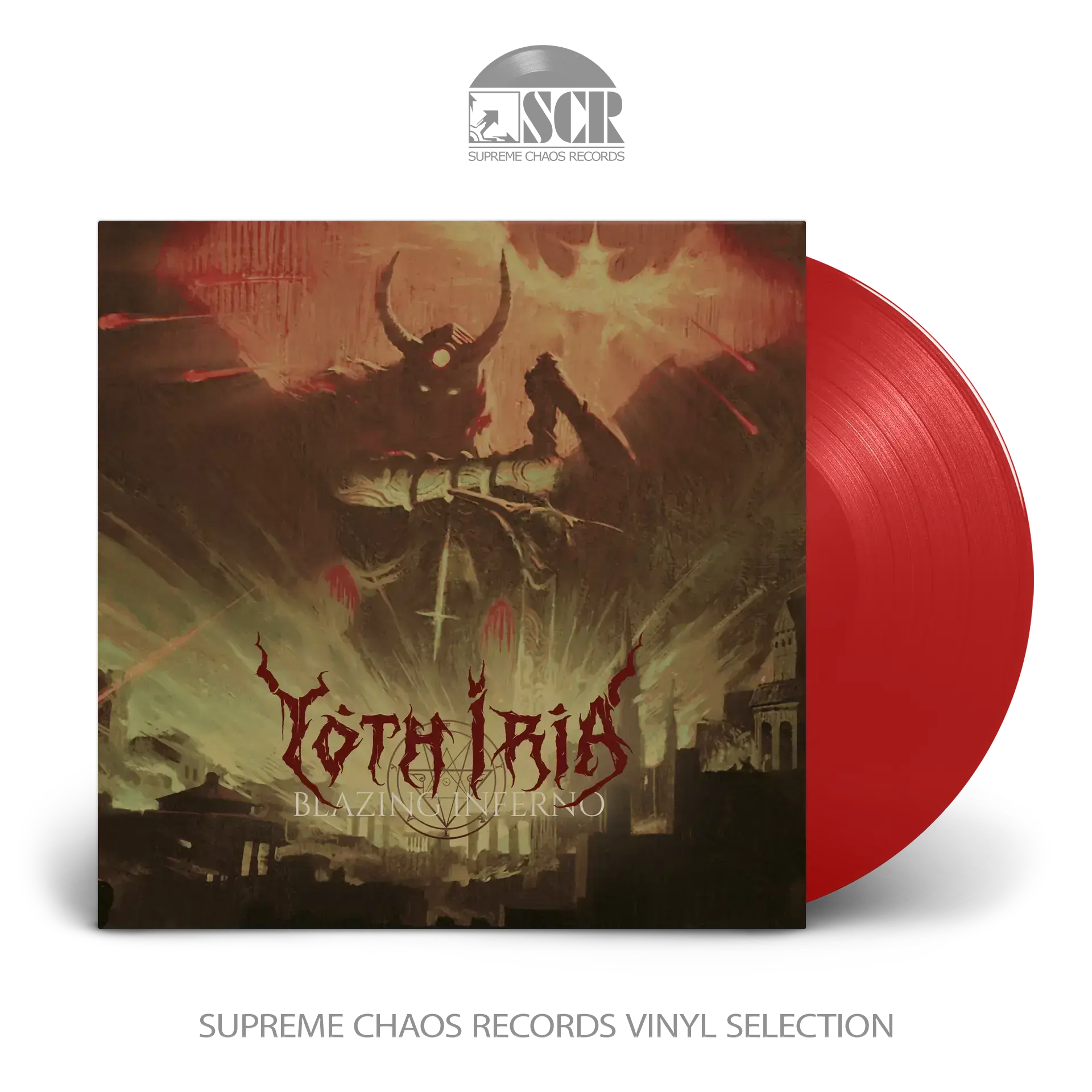 YOTH IRIA - Blazing Inferno · RED LP YOTH IRIA - Blazing Inferno · RED LP (Black Metal Vinyl)
