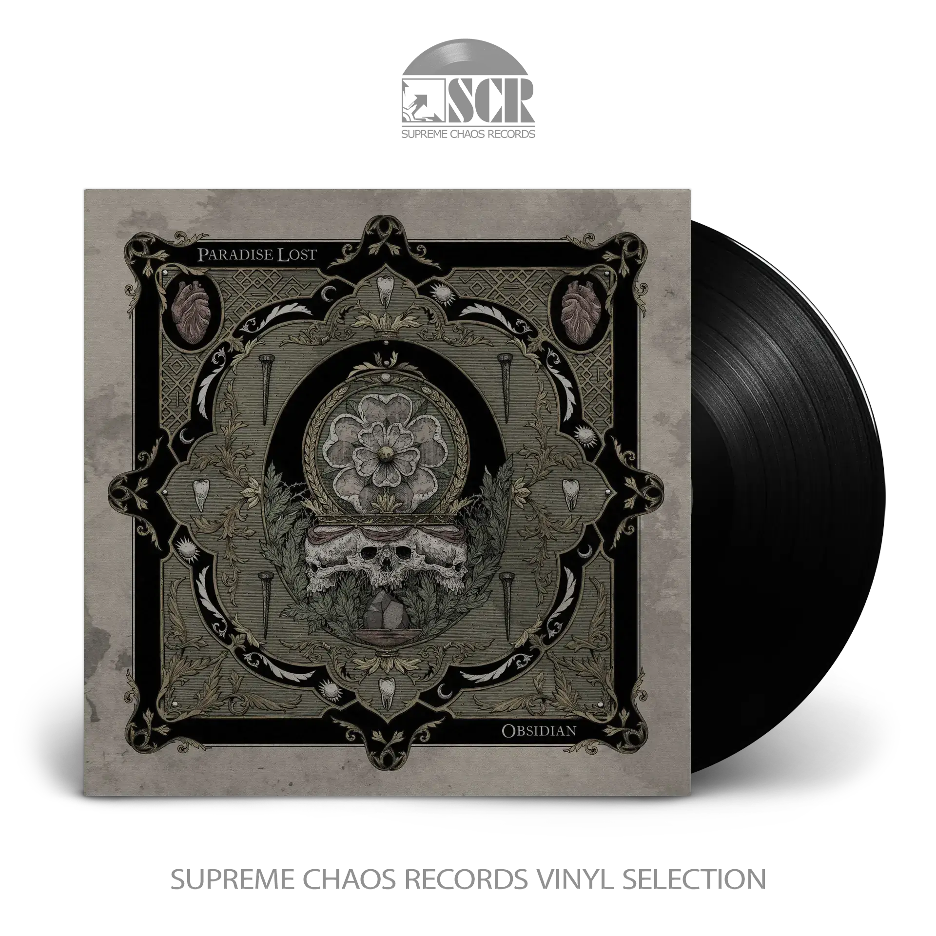 PARADISE LOST - Obsidian · BLACK LP (Gothic Metal Vinyl)